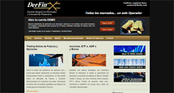 Desktop Screenshot of derfin.com